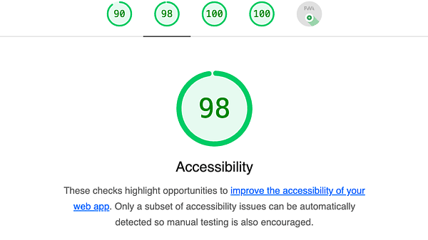 Lighthouse Accessibility