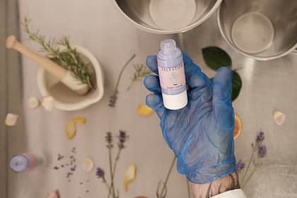 DSCF4145 Person Holding Handcream