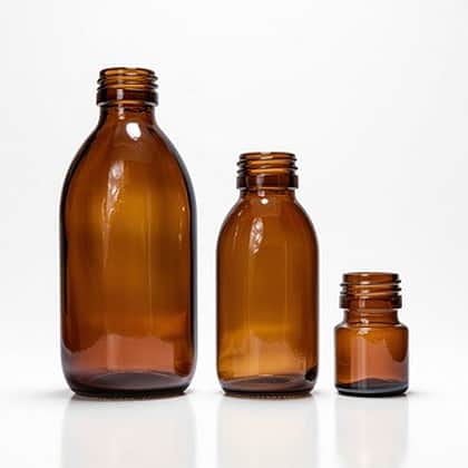 320 49 Kylix Glass Syrup Bottles DSC06834