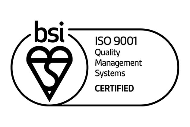 Mark of trust certified ISO 9001 quality management systems black logo En GB 1019 2x