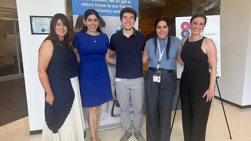 Ferring visit team shot 2