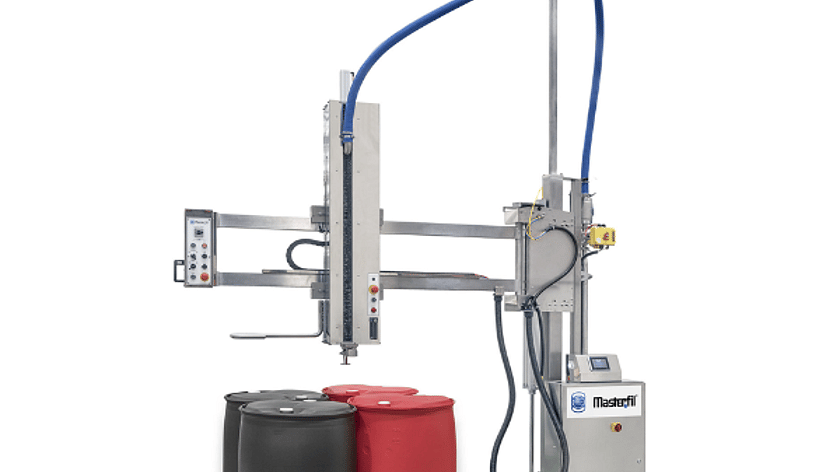 Semi Automatic Weigh Scale Boom Filler with Drums 600 x 600