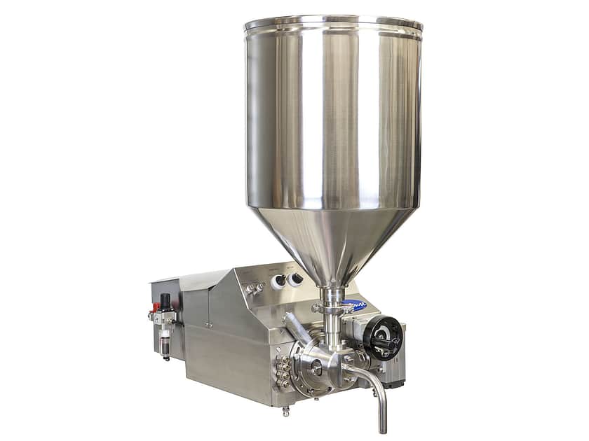 a product shot of the Response Benchtop Filler machine