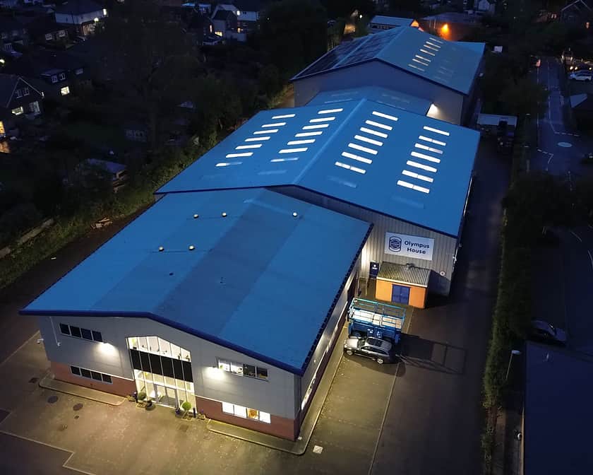 DJI 0512 Adlpehi Aerial View 3 at Night