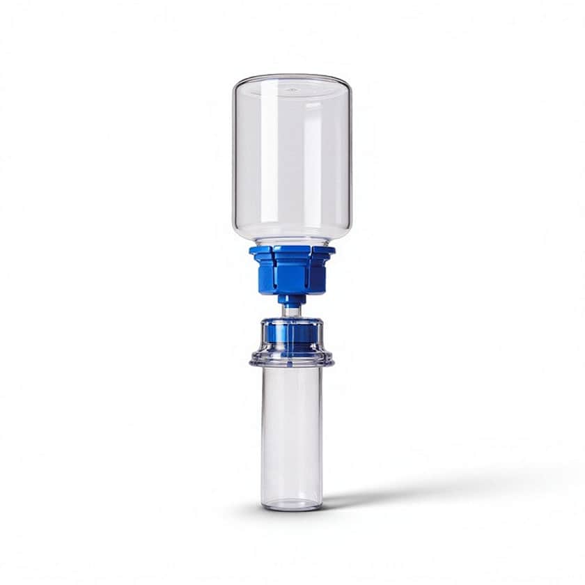 Mix2 Vial sterile transfer with vials