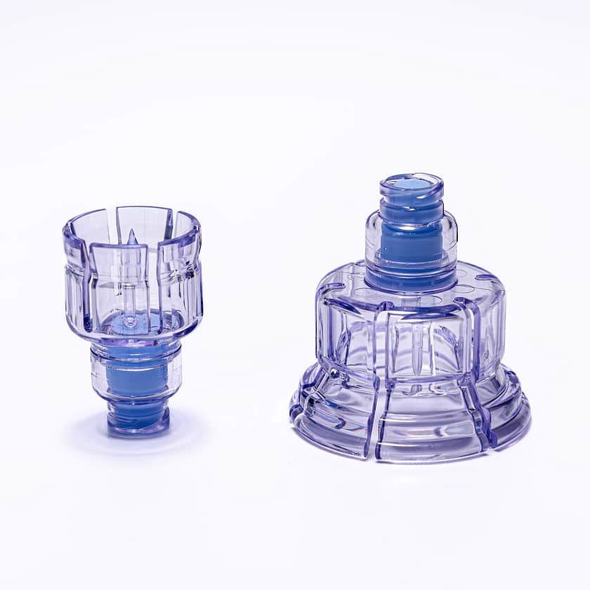 Swabbable vial adapter 1