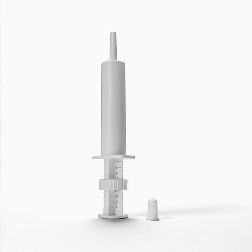 Veterinary oral syringe 1
