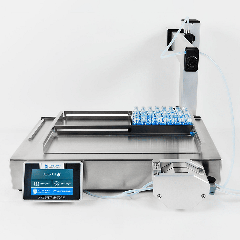 Adelphi Manufacturing XYZ Distributor II Full Front Slight Angle Top View SQUARE 1000 x 1000