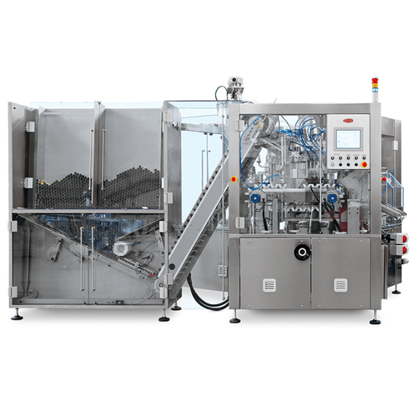TGM T240 Automatic Tube Filling Machine Front On 600 x 600