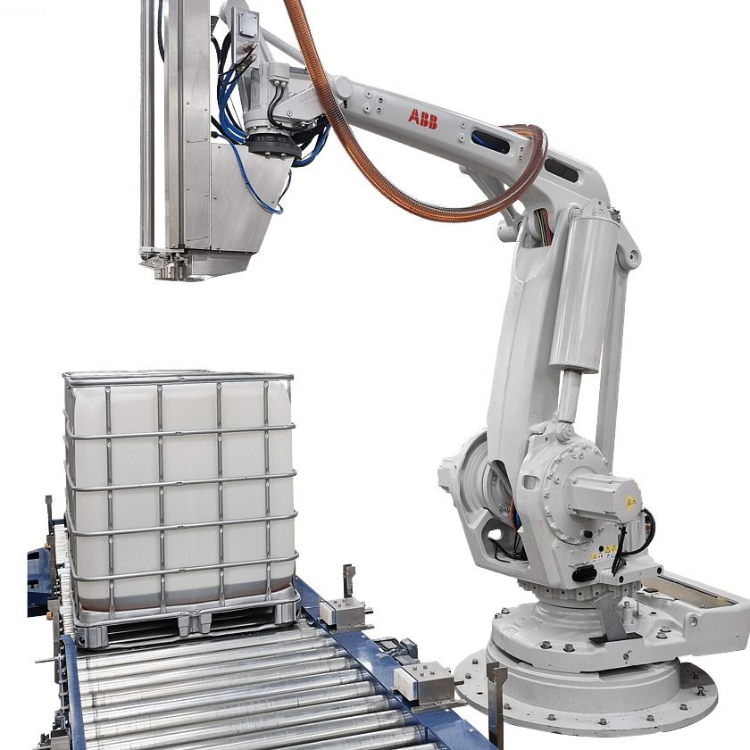 Robot Side View with One IBC cutout super clean up Lid Off V2