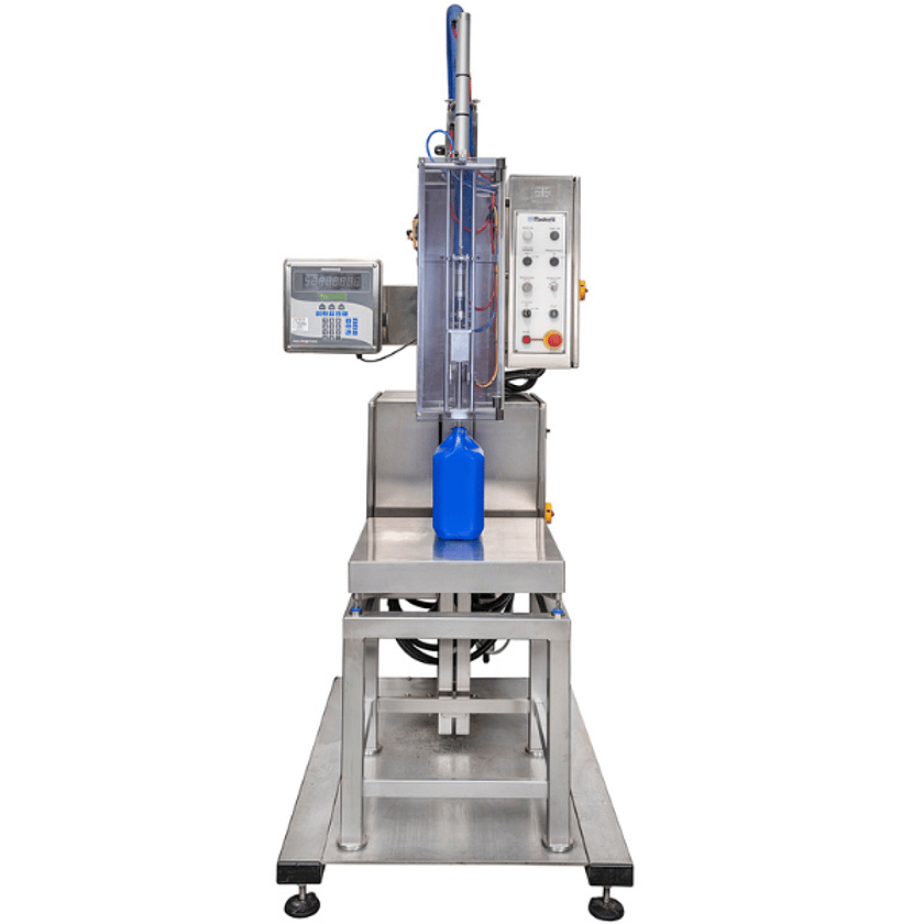 Bench Height Weigh Scale Filler Front On 600 x 600