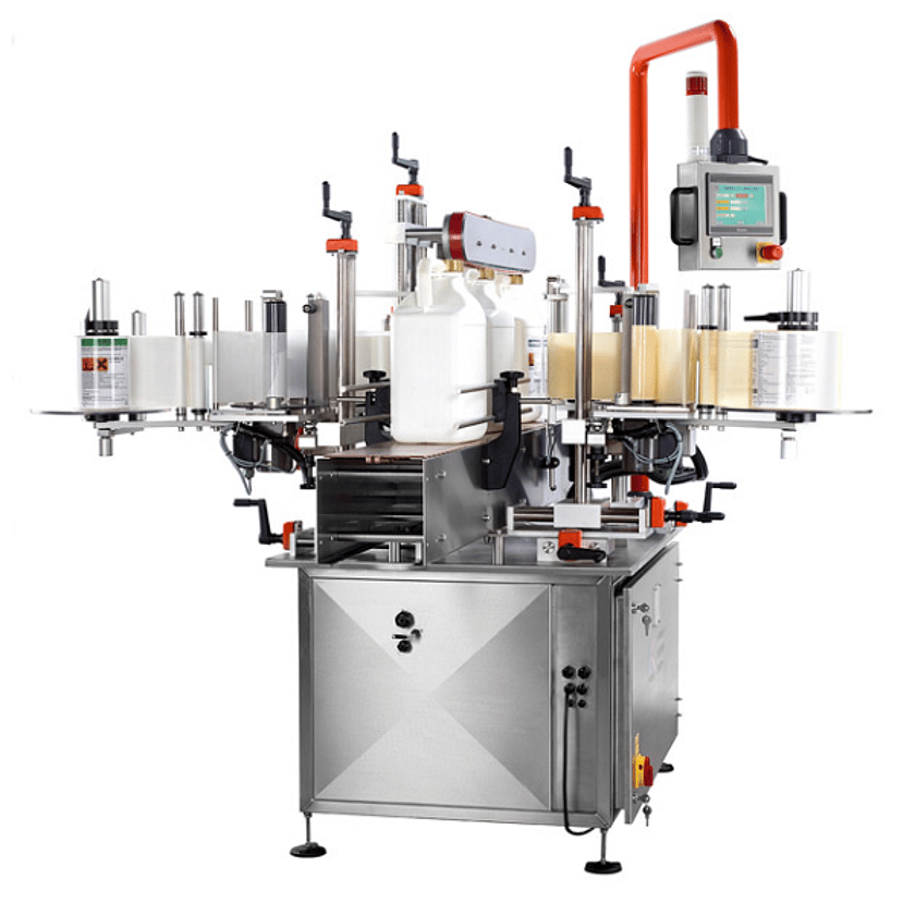 Front and Back Side Apply labeller side on 600 x 600