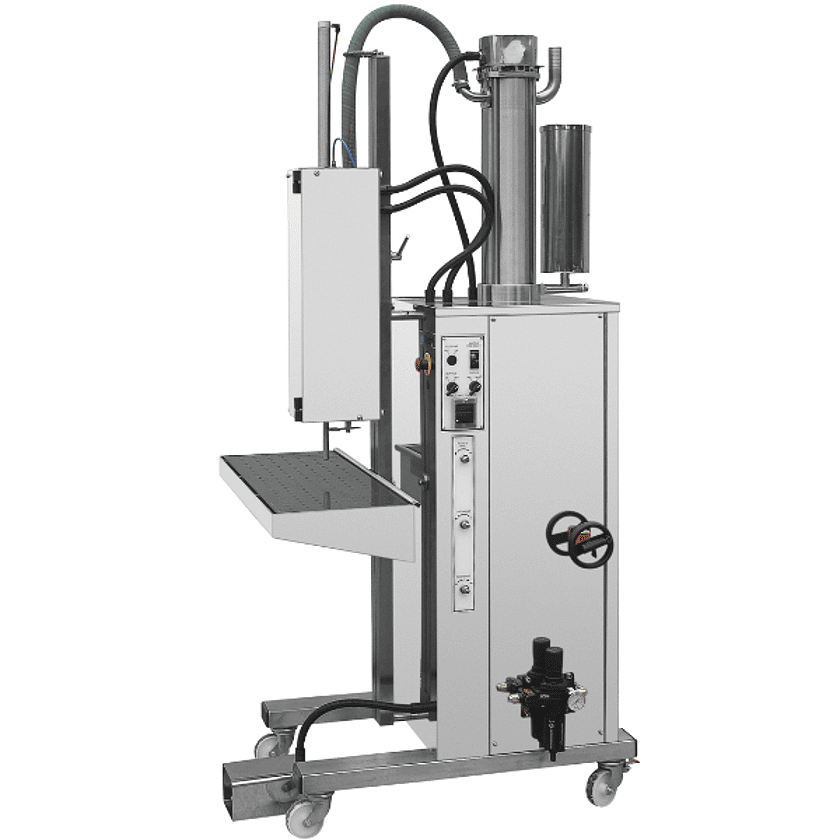 Semi Automatic Volumetric Filling Machine with Back Flush Right On 600 x 600