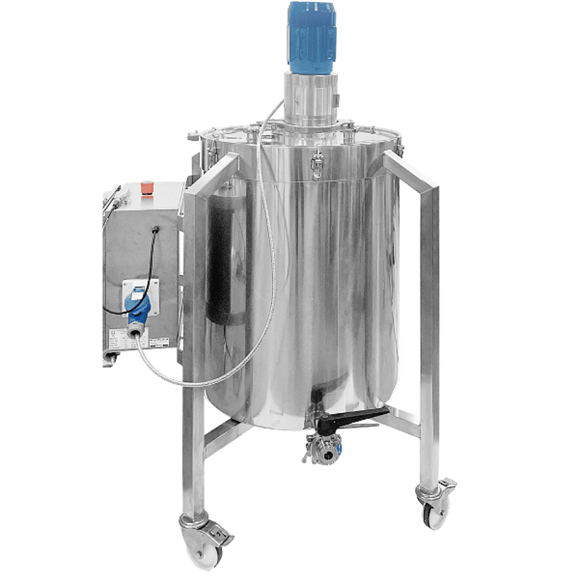 Single Wall Stainless Steel Mixing Containers 600 x 600