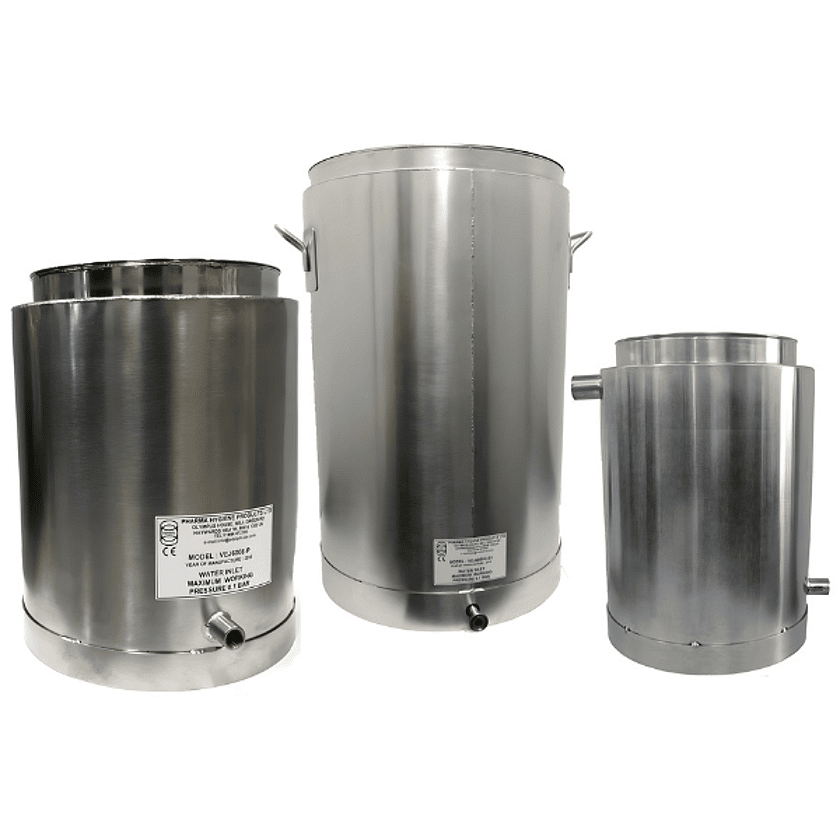 Water Jacketed Vessels All Three Front On 600 x 600