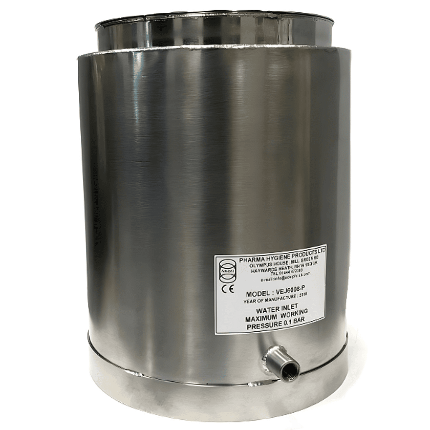 Water Jacketed Vessels Front On with Label 600 x 600