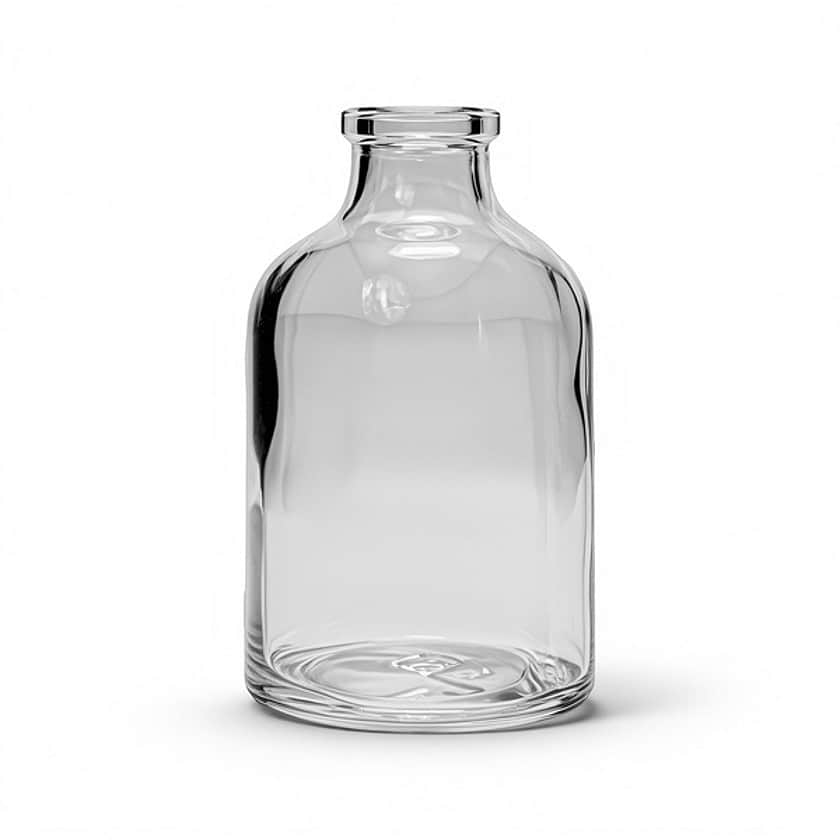 Moulded glass injection vials 2