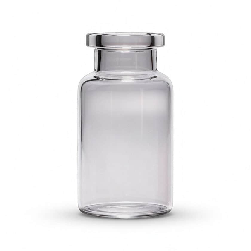 Vial clear cutout