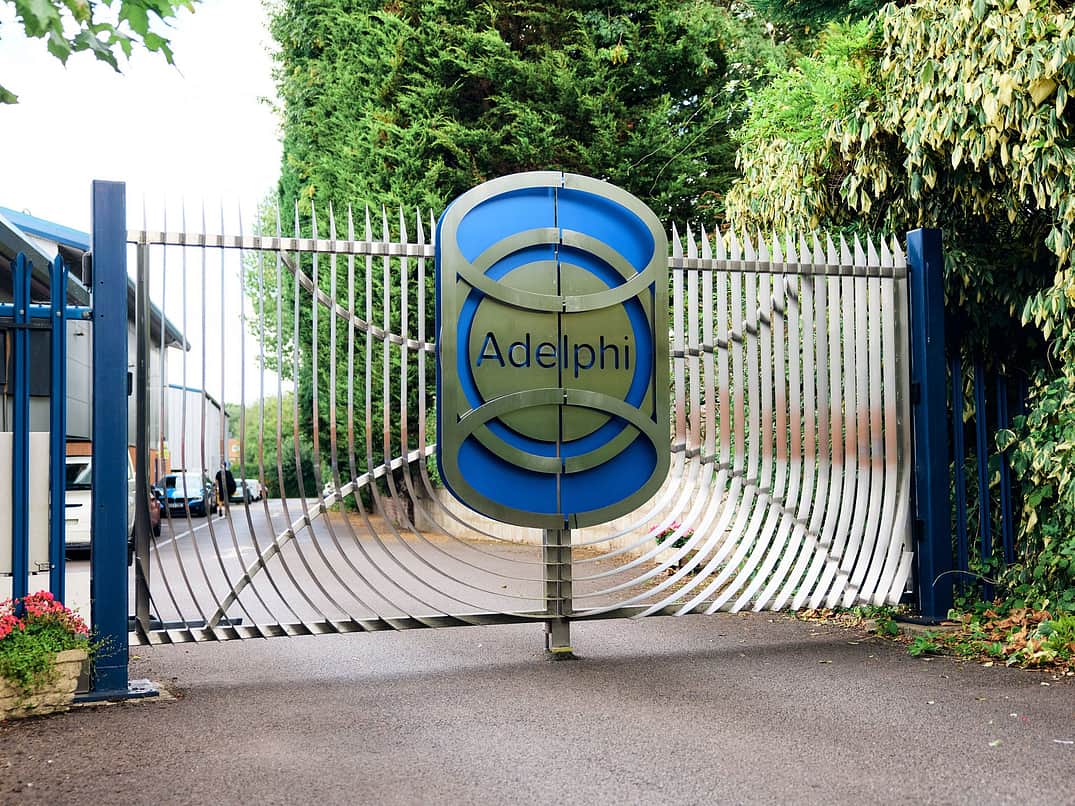 Adelphi 1134 Branded Gate Entrance to Adelphi