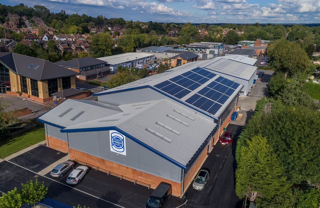 Adelphi Building Aerial View 1