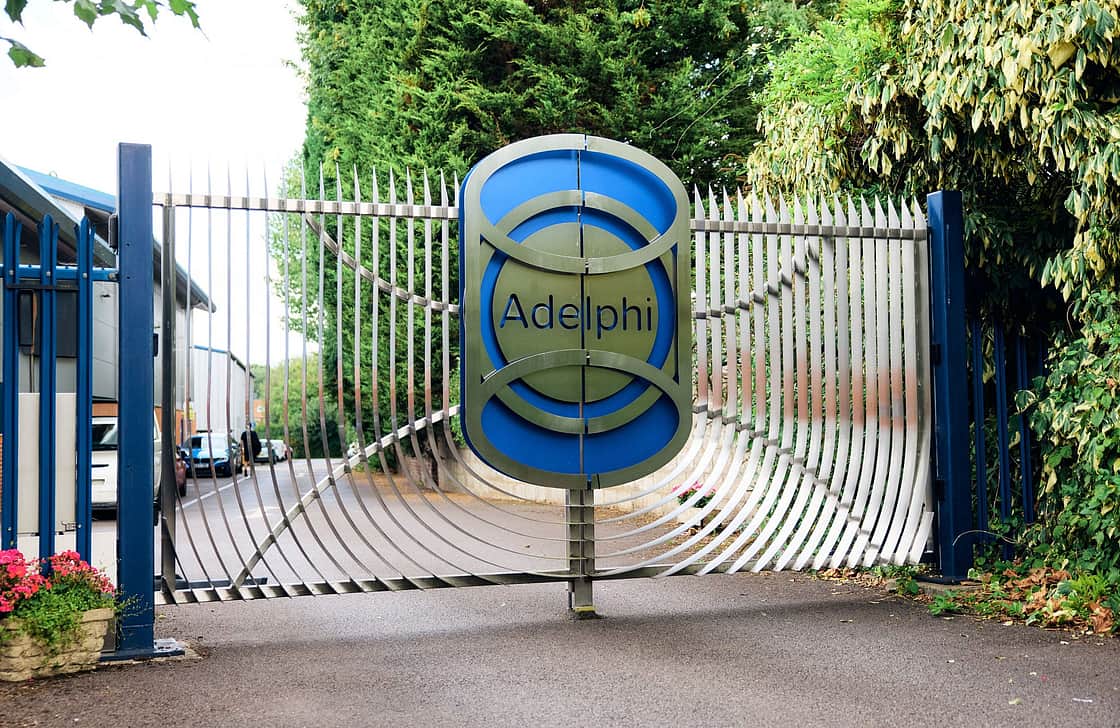 Adelphi 1134 Branded Gate Entrance to Adelphi