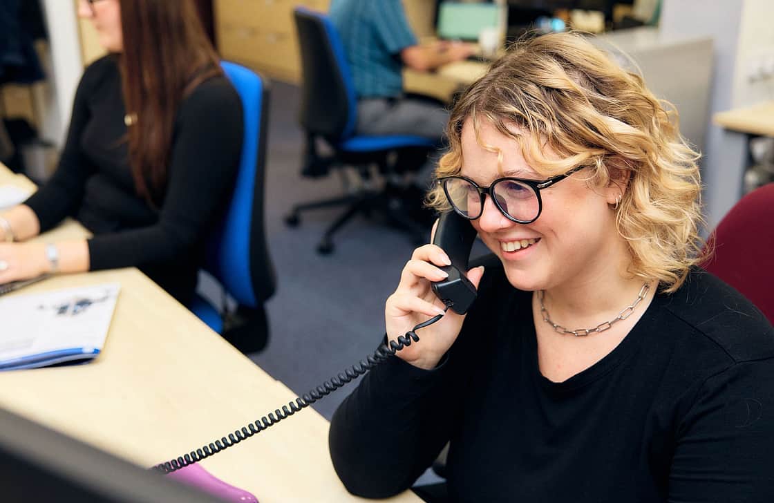 Adelphi 0006 Person on Phone 1