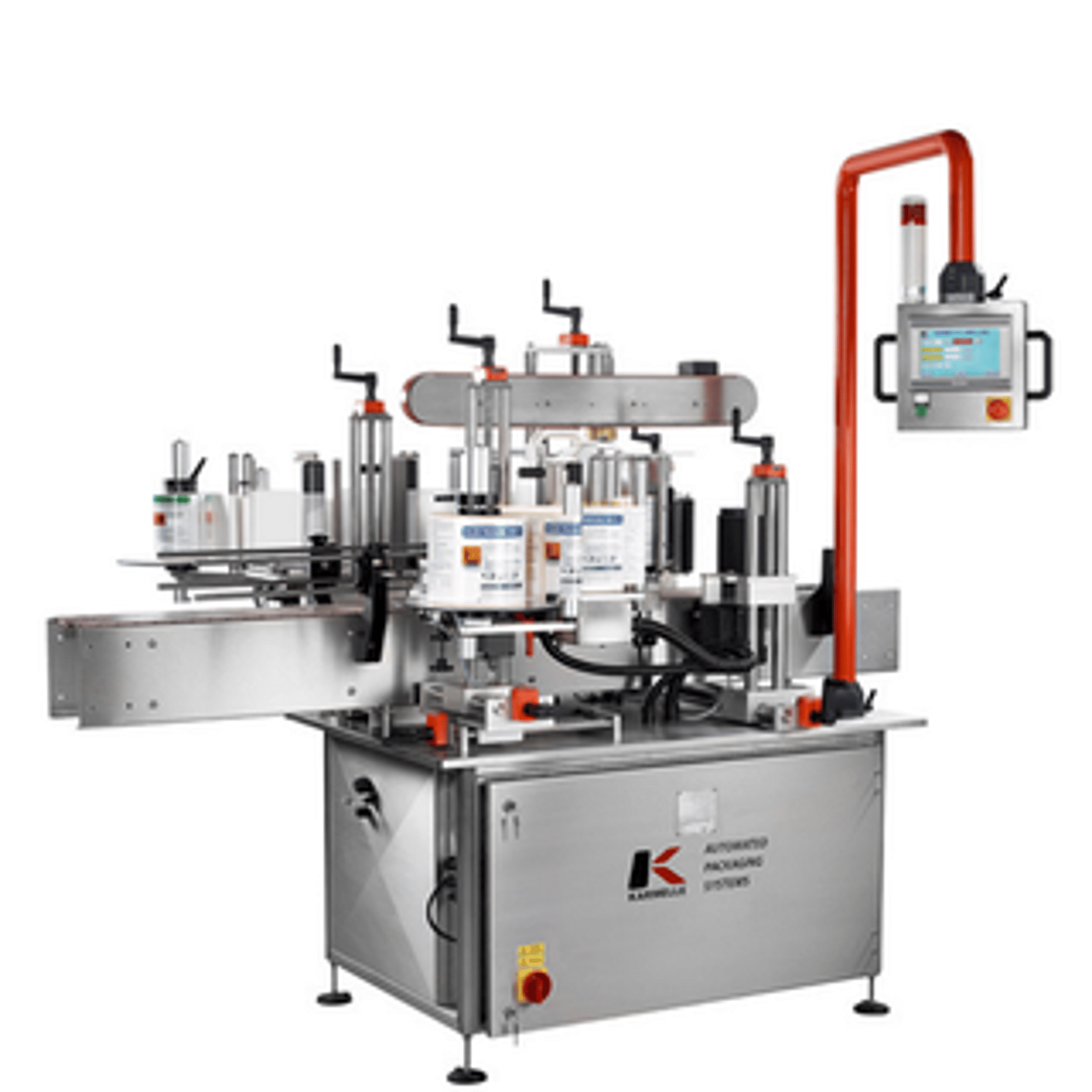 Dual-Label In-Line System for Bottles & Containers