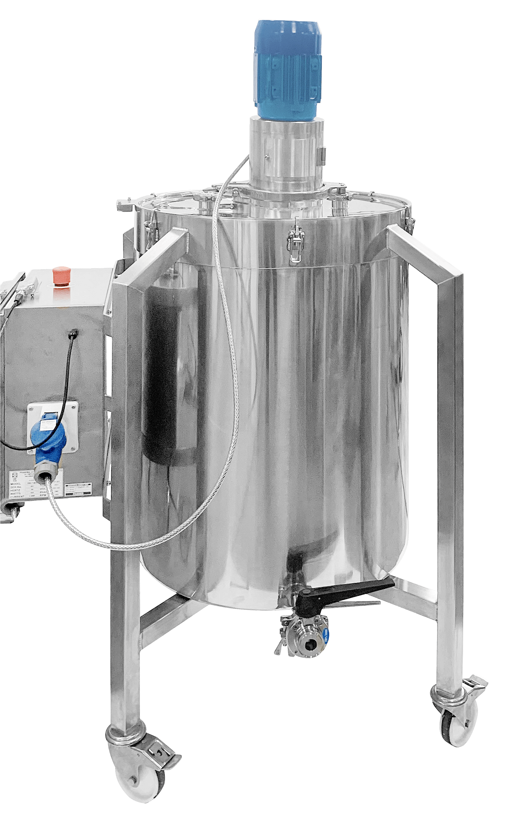 Remix Container Single‑Wall Mixing Containers | 5L–2,500L Mixing Vessels